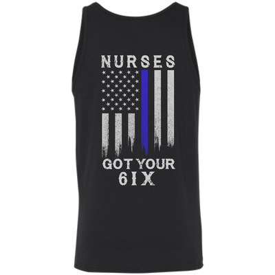 Nurse I Got Your 6-T-Shirt & Hoodie-Unisex Tank-Black