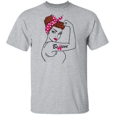 Support Multiple Myeloma Awareness Warrior Believe-T-Shirt & Hoodie-Classic T-Shirt-Sport Grey