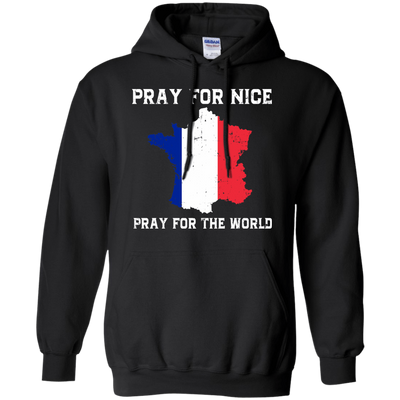 PRAY FOR NICE , PRAY FOR THE WORD-T-Shirt & Hoodie-Pullover Hoodie-Black