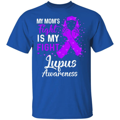My Mom's Fight Is My Fight Lupus Awareness-T-Shirt & Hoodie-Classic T-Shirt-Royal