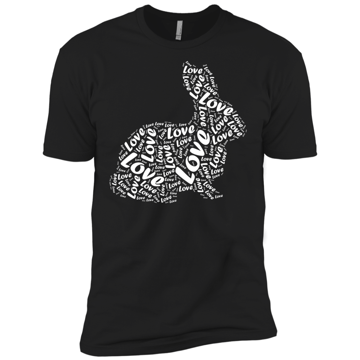 I Love Rabbits-T-Shirt & Hoodie-Premium T-Shirt-Black