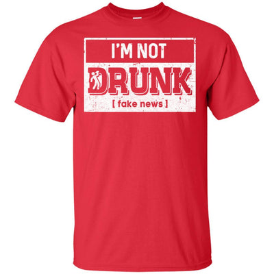 I'm Not Drunk Fake New St Patricks Day Drinking-T-Shirt & Hoodie-Classic T-Shirt-Red