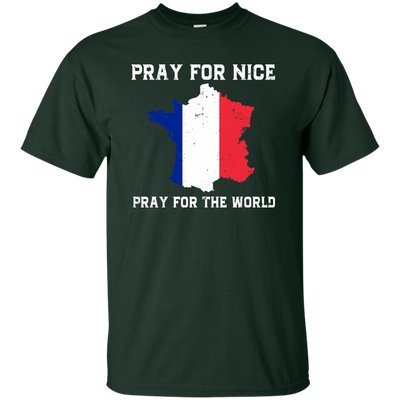 PRAY FOR NICE , PRAY FOR THE WORD-T-Shirt & Hoodie-Classic T-Shirt-Forest Green