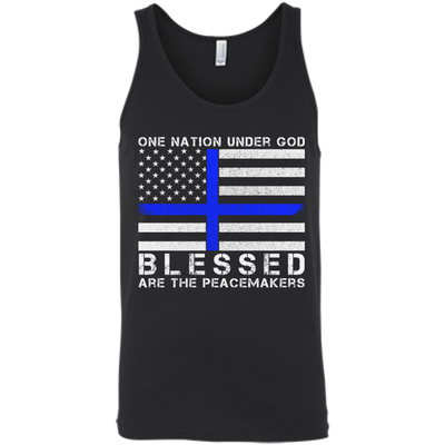 One Nation Under God-T-Shirt & Hoodie-Unisex Tank-Black