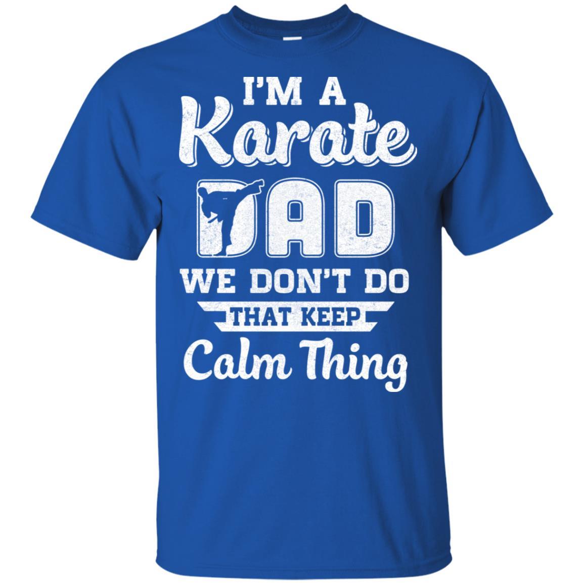 Funny Karate Dad Fighting Kyokushin Gifts-T-Shirt & Hoodie-Classic T-Shirt-Royal