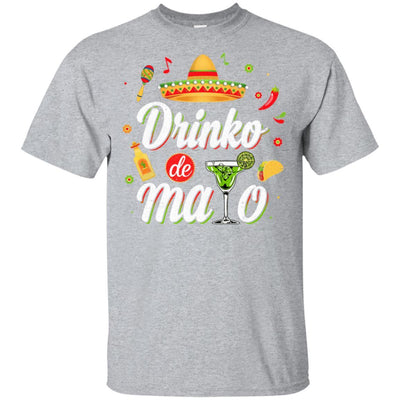 Funny Cinco De Mayo Drinko De Mayo-T-Shirt & Hoodie-Classic T-Shirt-Sport Grey
