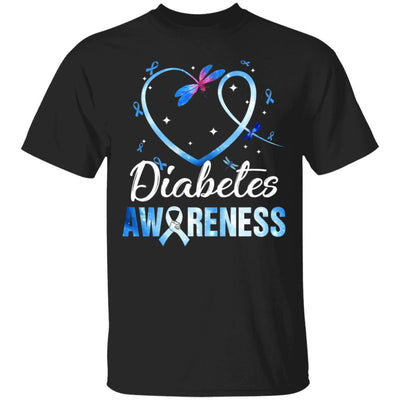 Dragonfly Diabetes Awareness-T-Shirt & Hoodie-Classic T-Shirt-Black