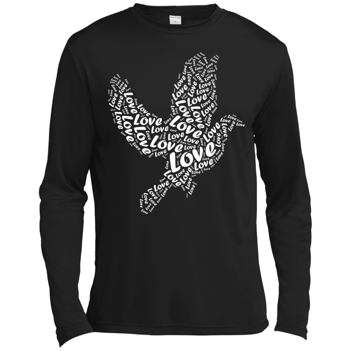I Love Birds-T-Shirt & Hoodie-Long Sleeve T-Shirt-Black