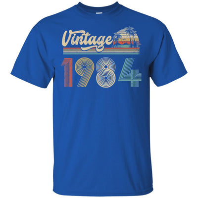 37th Birthday Gift Vintage 1984 Classic-T-Shirt & Hoodie-Classic T-Shirt-Royal