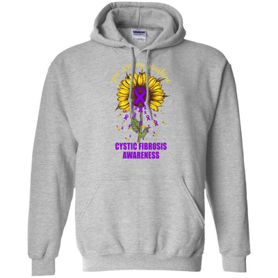 You Are My Sunshine Cystic Fibrosis Awareness-T-Shirt & Hoodie-Pullover Hoodie-Sport Grey