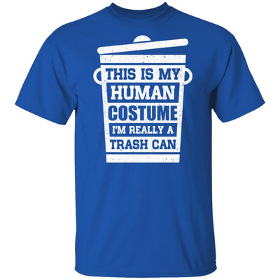 Trash Can Halloween Costume Funny-T-Shirt & Hoodie-Classic T-Shirt-Royal