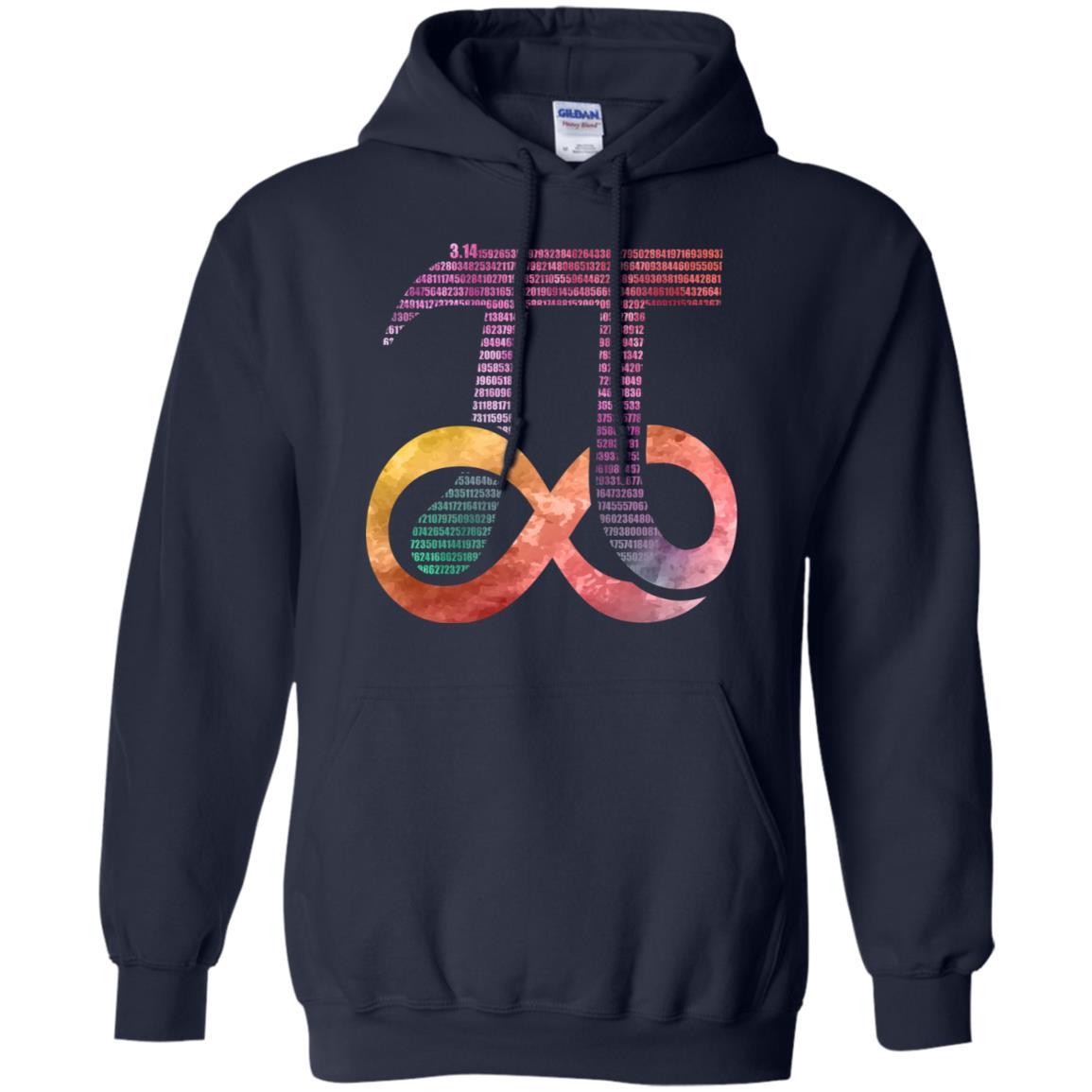 Funny Pi Number 3.141 Math Teacher Student Gift-T-Shirt & Hoodie-Pullover Hoodie-Navy