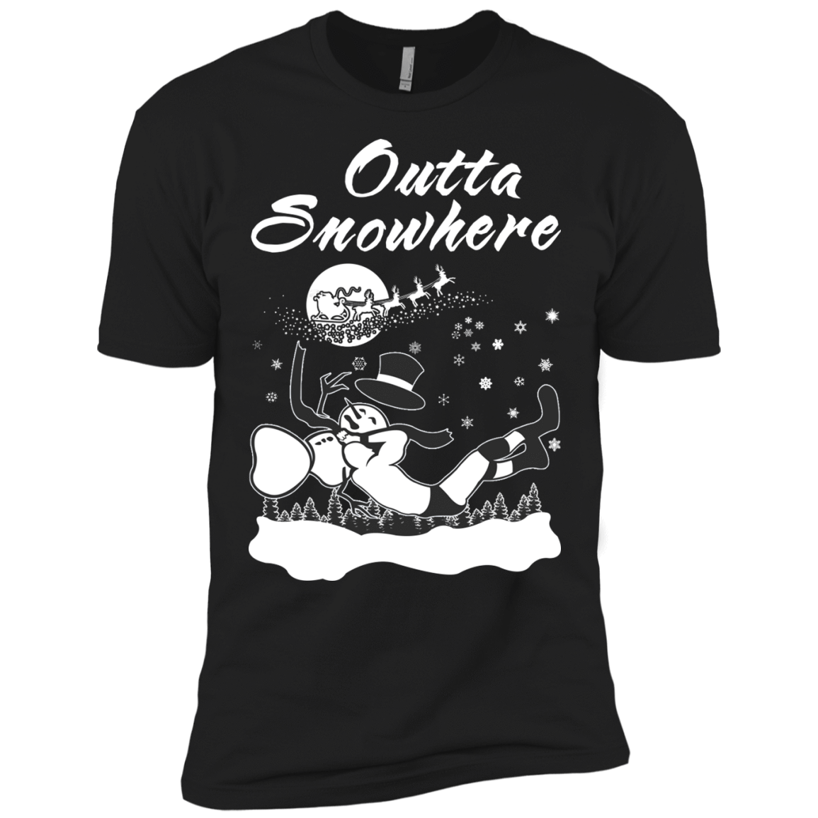 Outta Snowhere-T-Shirt & Hoodie-Premium T-Shirt-Black