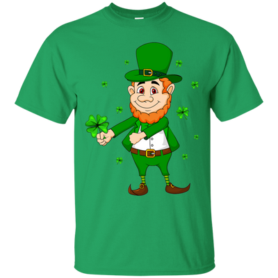 Floss Dance Leprechaun St Patricks Day Flossing-T-Shirt & Hoodie-Classic T-Shirt-Irish Green