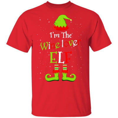 I'm The Wine Lover Elf Family Matching Funny Christmas Group Gift-T-Shirt & Sweatshirt-Classic T-Shirt-Red