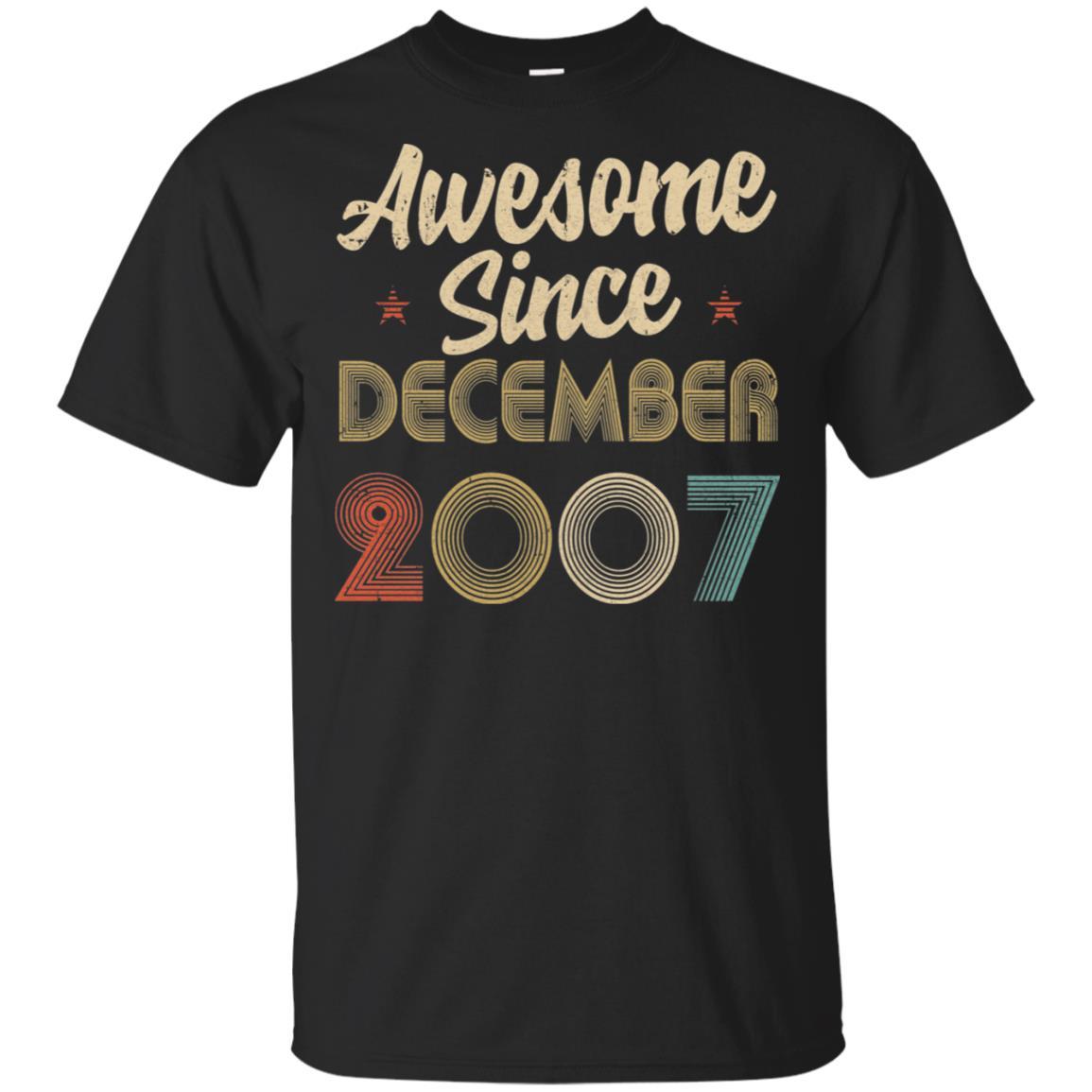 Awesome Since December 2007 Vintage 15th Birthday Gifts