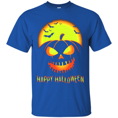 Pumpkin Happy Halloween-T-Shirt & Hoodie-Classic T-Shirt-Royal