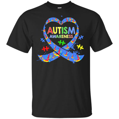 World Autism Awareness 2 April Dad Mom Kid Autism Gift-T-Shirt & Hoodie-Classic T-Shirt-Black