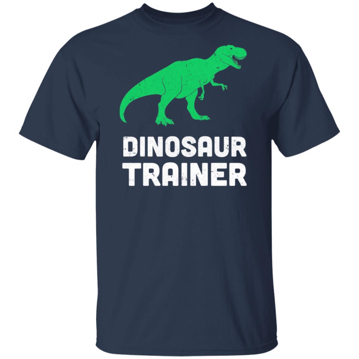 Dinosaur Trainer Halloween Costume For Adults Kids-T-Shirt & Hoodie-Classic T-Shirt-Navy
