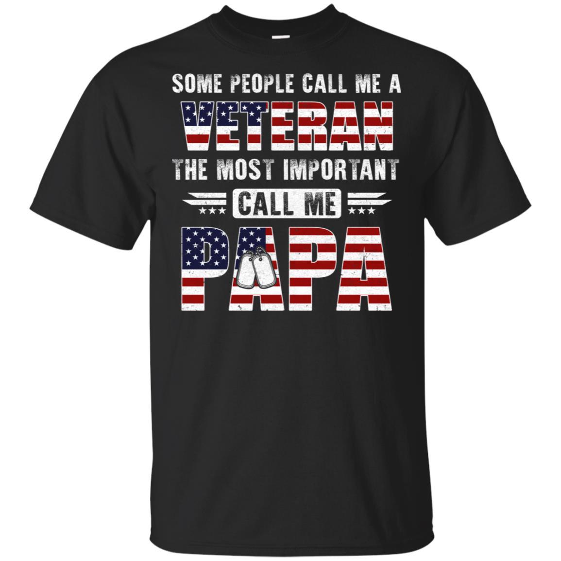 Some People Call Me A Veteran Papa Fathers Day Gifts
