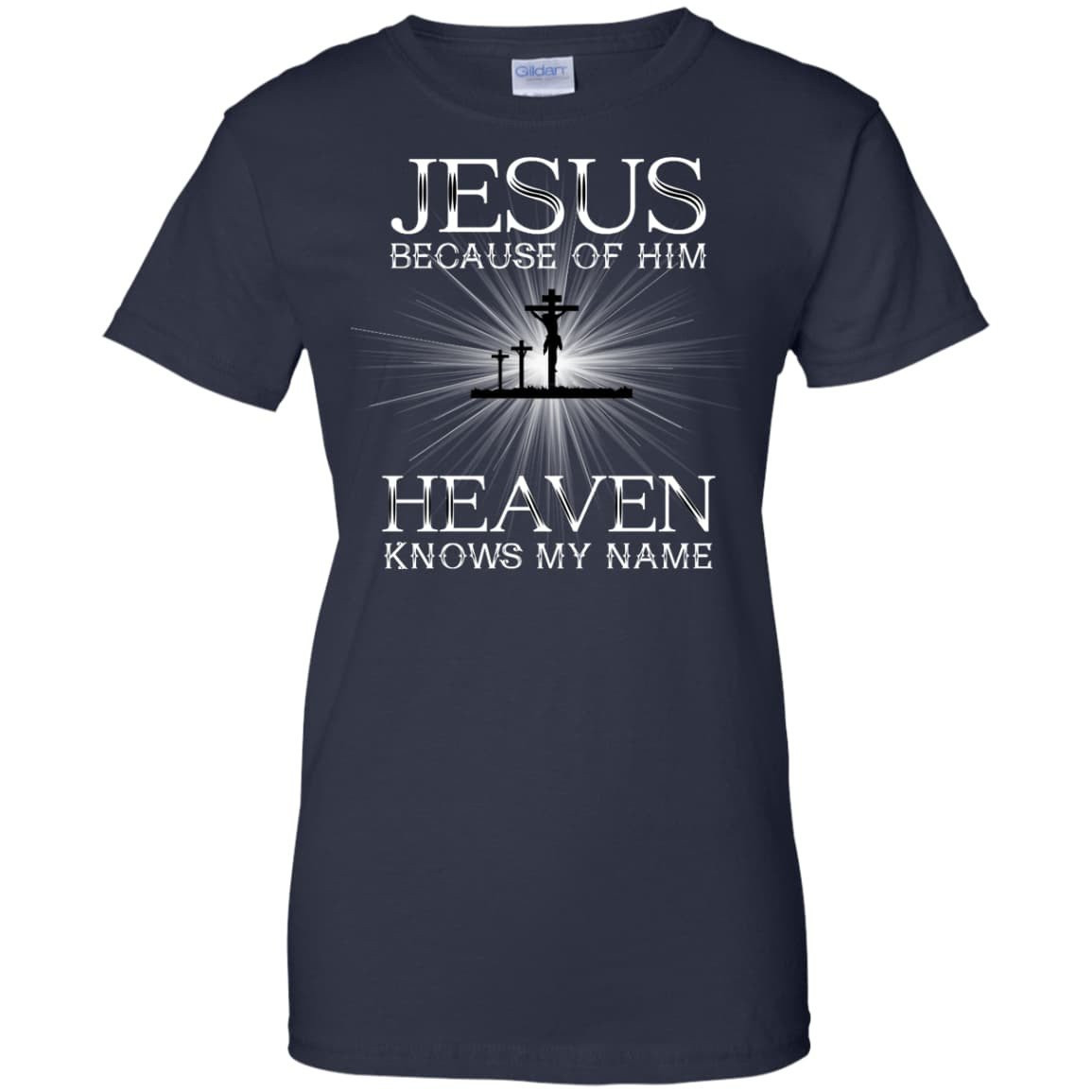 Heaven Knows My Name-T-Shirt & Hoodie-Women's T-Shirt-Navy