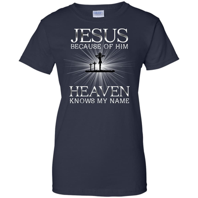 Heaven Knows My Name-T-Shirt & Hoodie-Women's T-Shirt-Navy