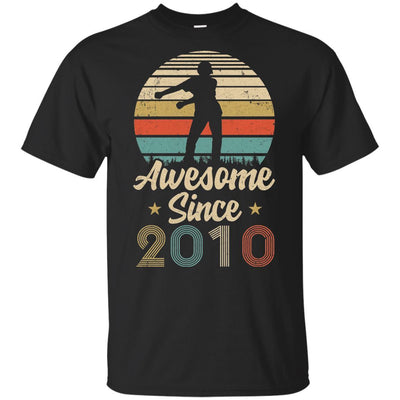 Vintage Flossing Awesome Since 2010 11th Birthday Gift Youth-Youth Shirt-Youth T-Shirt-Black