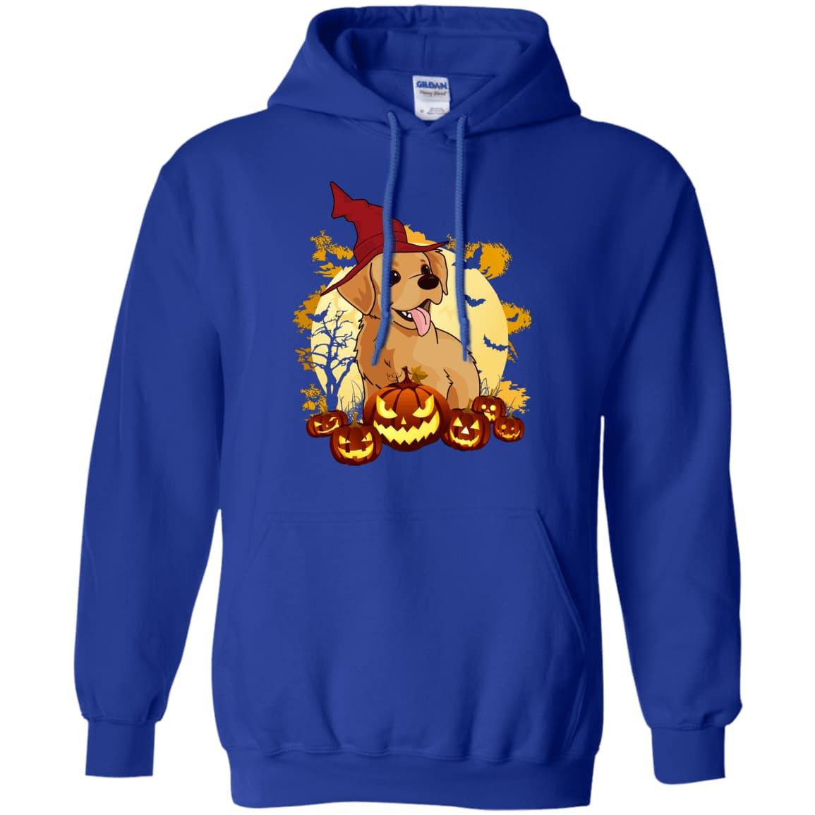 Happy Halloween Labrador Lover-T-Shirt & Hoodie-Pullover Hoodie-Royal