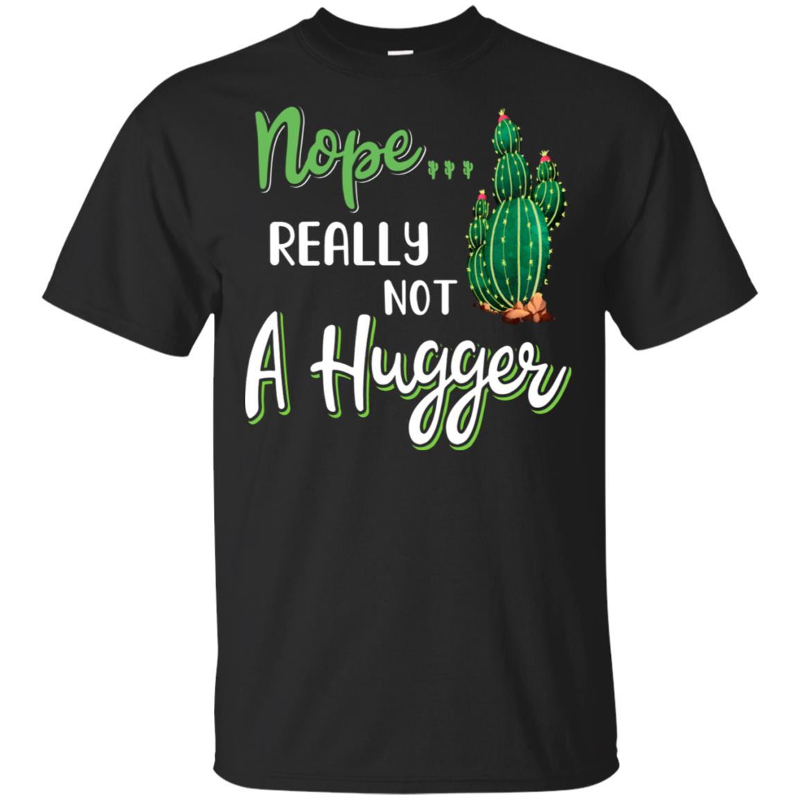 Nope Really Not A Hugger Funny Hate Being Touched-T-Shirt & Hoodie-Classic T-Shirt-Black