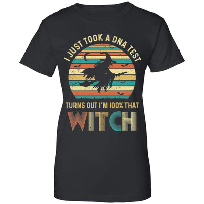 I Just Took A DNA Test Turns Out I'm 100% That Witch-T-Shirt & Tank Top-Women's T-Shirt-Black