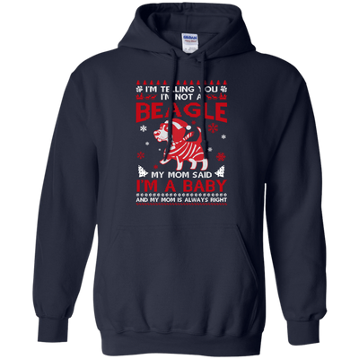 I'm Telling You I'm Not A Beagle-T-Shirt & Hoodie-Pullover Hoodie-Navy