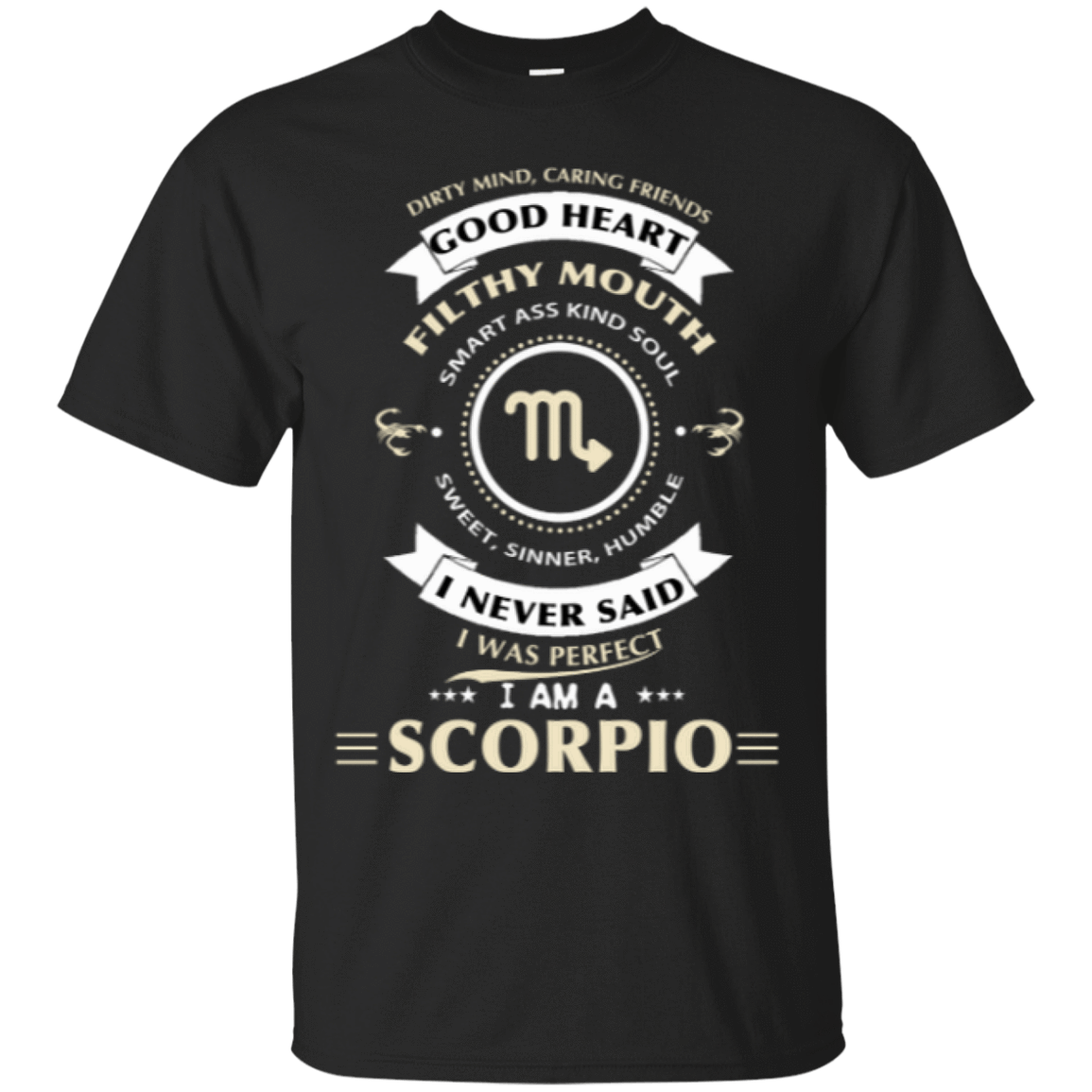I'm A Scorpio-T-Shirt & Hoodie-Classic T-Shirt-Black