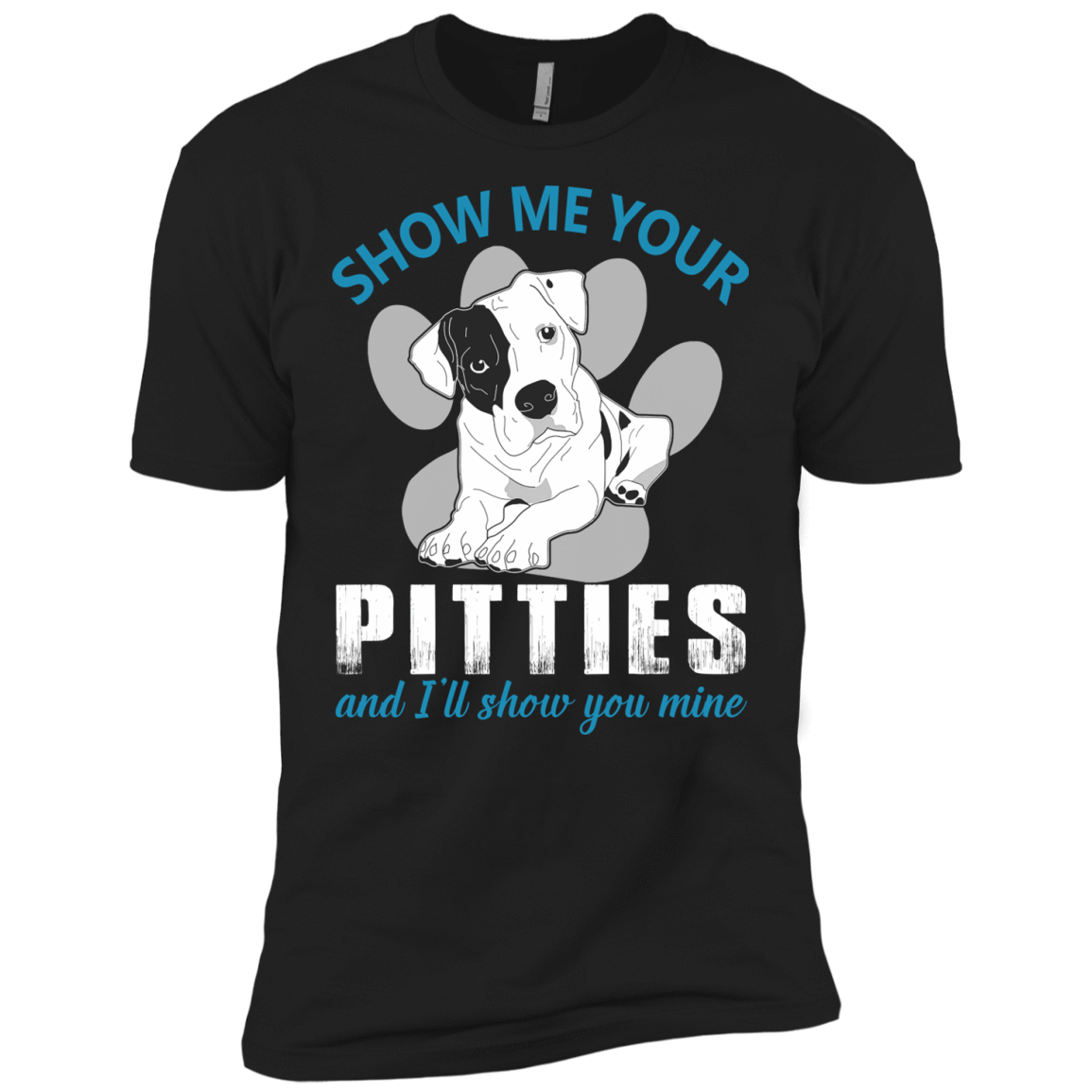 Show Me Your Pitties And I'll Show You Mine-T-Shirt & Hoodie-Premium T-Shirt-Black