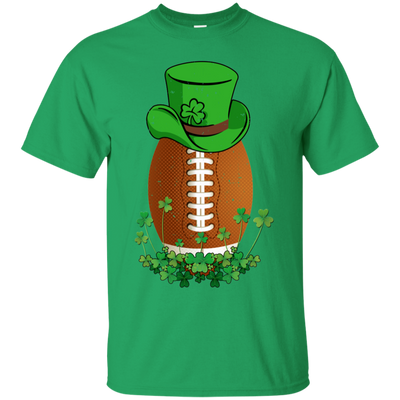 Shamrock Football Leprechaun St Patricks Day-T-Shirt & Hoodie-Classic T-Shirt-Irish Green