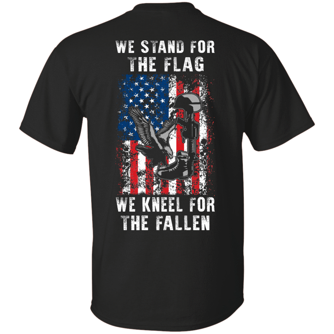 We Stand For The Flag-T-Shirt & Hoodie-Classic T-Shirt-Black