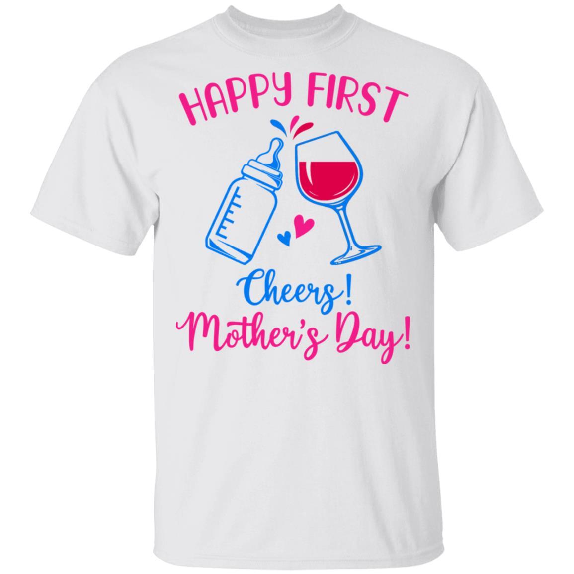 First Mothers Day Mommy Baby Girl Cheers Matching