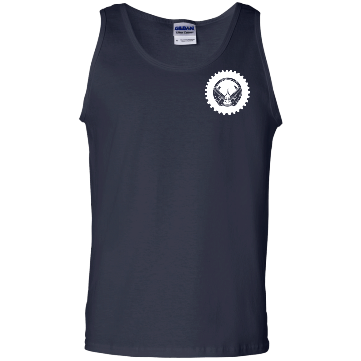 I Love Guns Titties Motorcycles-T-Shirt & Hoodie-Unisex Tank-Navy