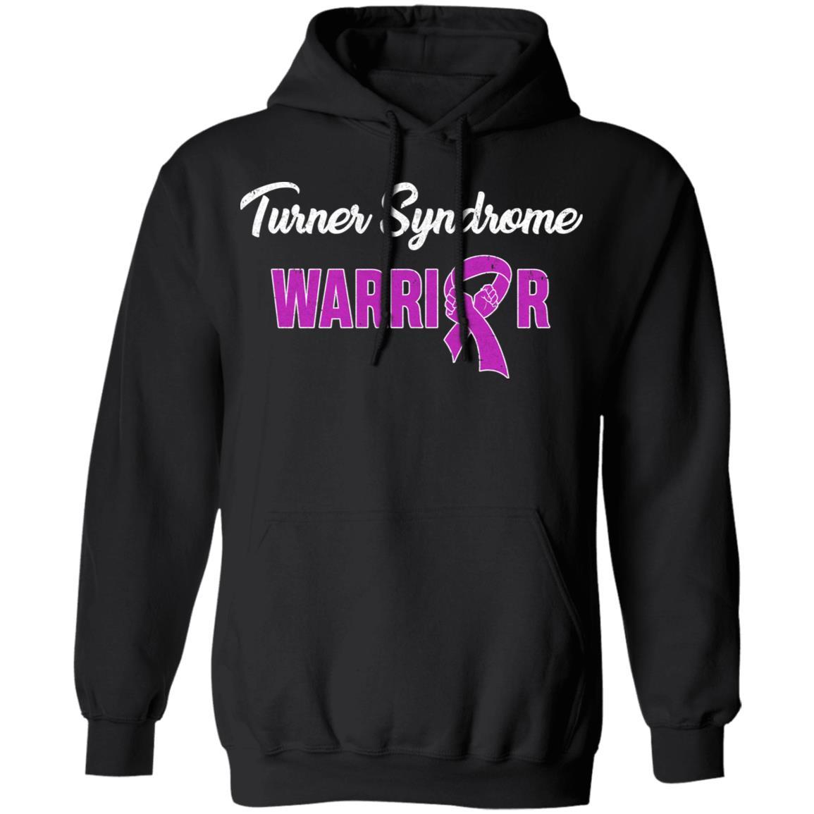 Turner Syndrome Warrior-T-Shirt & Hoodie-Pullover Hoodie-Black