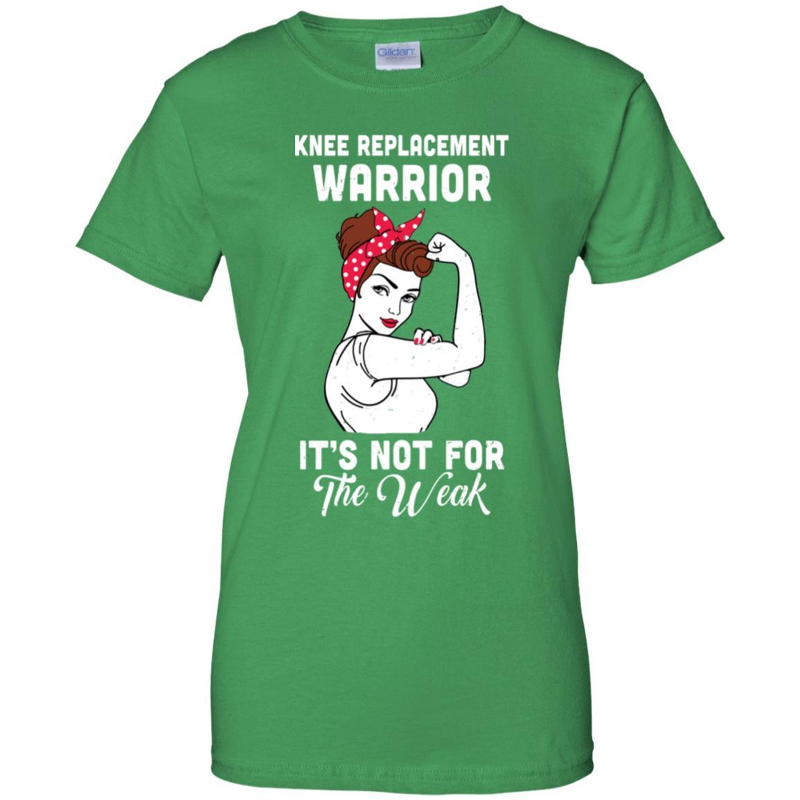 Knee Replacement Warrior Gift For Women-T-Shirt & Hoodie-Women's T-Shirt-Irish Green
