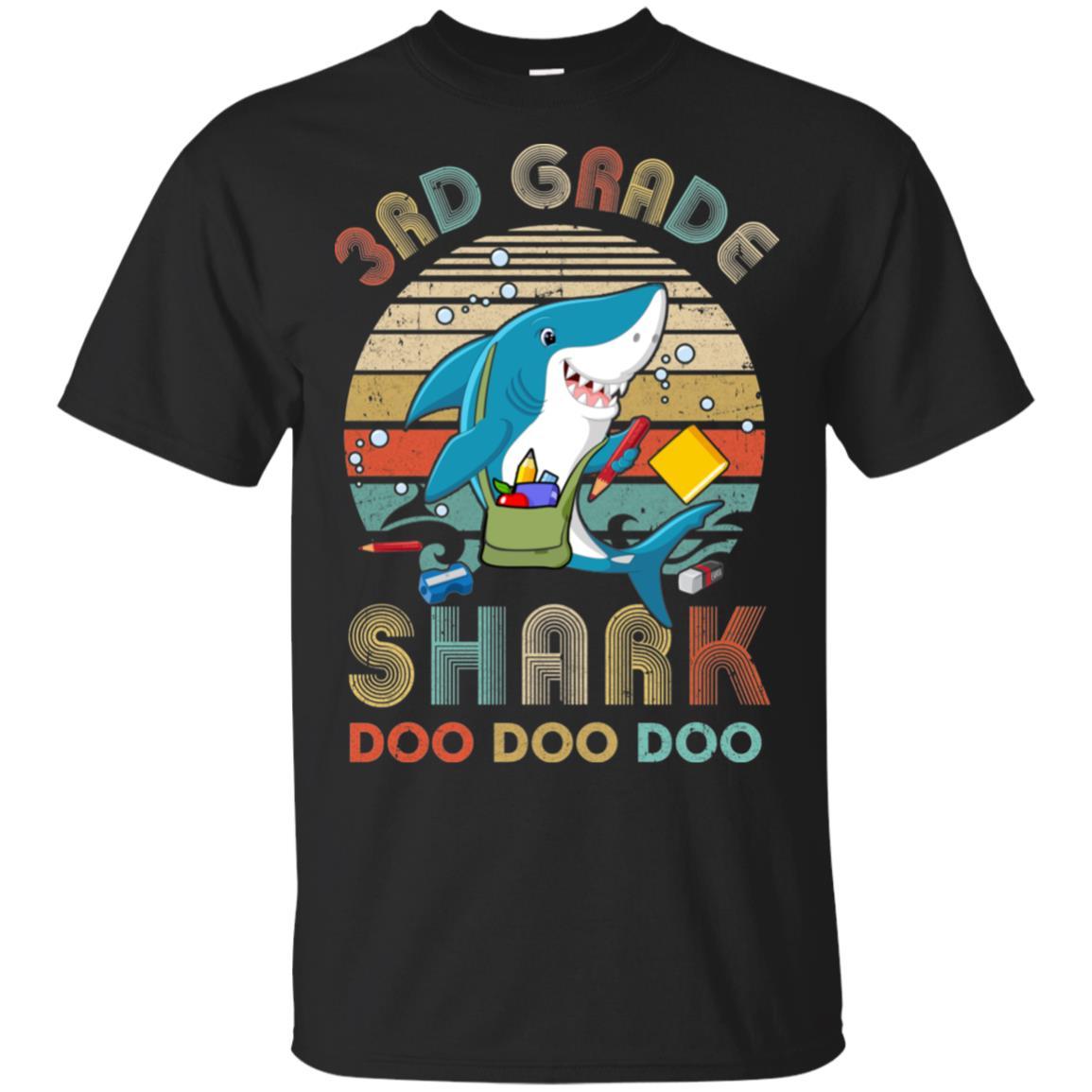 3rd Grade Shark Doo Doo Doo Funny Back To School