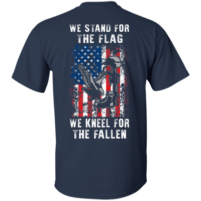 We Stand For The Flag-T-Shirt & Hoodie-Classic T-Shirt-Navy