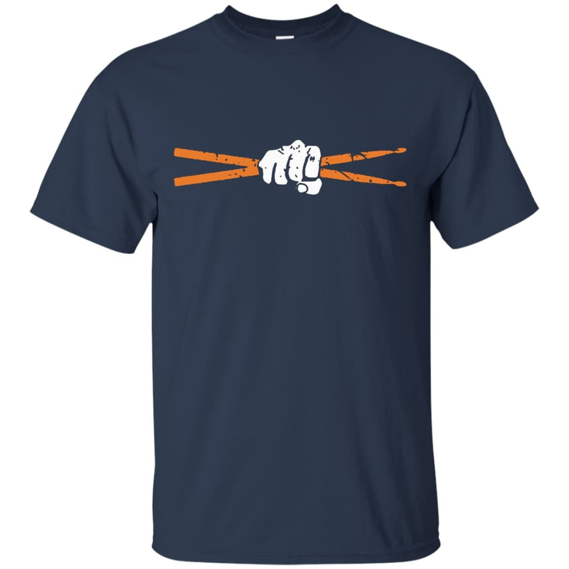 Drumsticks Drummer Awesome Music Lover Musician-T-Shirt & Hoodie-Classic T-Shirt-Navy