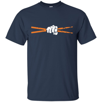 Drumsticks Drummer Awesome Music Lover Musician-T-Shirt & Hoodie-Classic T-Shirt-Navy