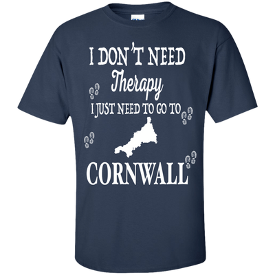 I Just Need To Go To Cornwall-T-Shirt & Hoodie-Classic T-Shirt-Navy