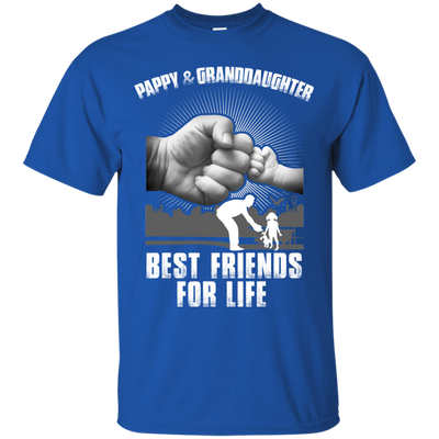 Pappy And Granddaughter Best Friends For Life-T-Shirt & Sweatshirt-Classic T-Shirt-Royal