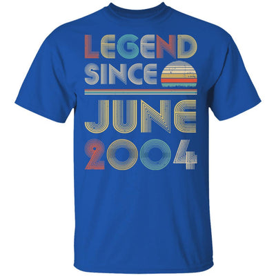 Legend Since June 2004 Vintage 17th Birthday Gifts-T-Shirt & Hoodie-Classic T-Shirt-Royal
