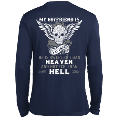 My Boyfriend Is Tattooted-T-Shirt & Hoodie-Long Sleeve T-Shirt-Navy