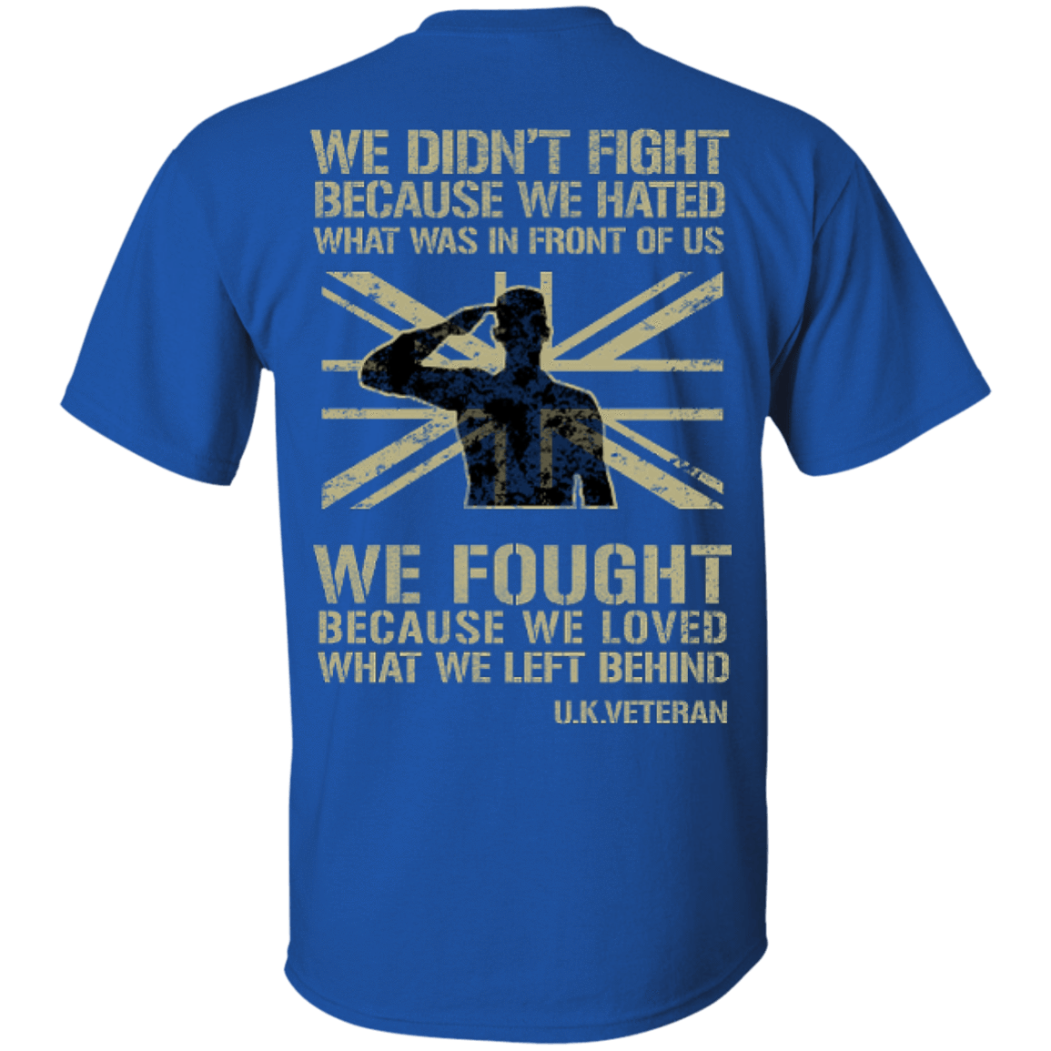 UK Veteran Affairs-T-Shirt & Hoodie-Classic T-Shirt-Royal