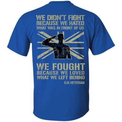 UK Veteran Affairs-T-Shirt & Hoodie-Classic T-Shirt-Royal