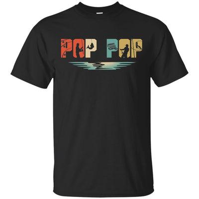 Vintage Fishing Pop Pop Father's Day Gift-T-Shirt & Hoodie-Classic T-Shirt-Black